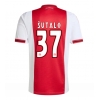 Camisa de Futebol Ajax Josip Sutalo #37 Equipamento Principal 2025-26 Manga Curta Camisa de Futebol Ajax Josip Sutalo #37 Equipamento Principal 2025-26 Manga Curta